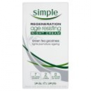Regeneration Age Resisting Moisturising Night Cream £4.00