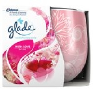 Glade Jar Candle With Love &pound;2.00