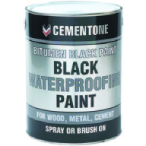 Cementone General Purpose Bituminous Black Paint 2.5L £12.99