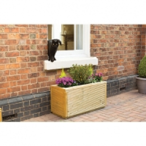 Rowlinson Pressure Treated Ellesmere Rectangular Planter. &pound;119.99
