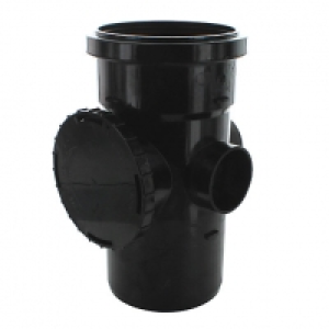 Wickes 110mm Black Soil Access Pipe £13.99