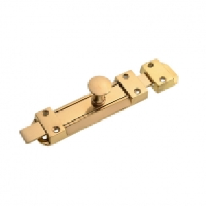Wickes Flat Tower Bolt Brass Effect 152mm £11.19