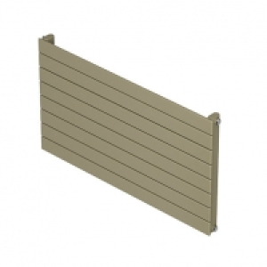 QRL Slieve 578 x 1000 Champagne Radiator &pound;174.24
