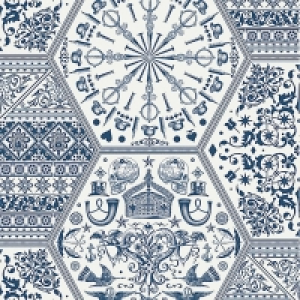 Marcel Wanders World Heritage Decorative Wallpaper Blue £22.99