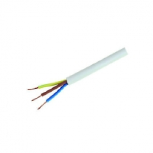 Wickes 3 Core Flex Cable 0.75mm x 16.5m White £22.99