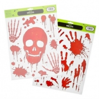Poundland  Halloween Bloody Sticker Hands
