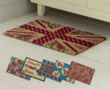 Vintage Design Coir Mat £4.99