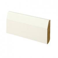 Wickes  Wickes Dual Purpose Chamfered/Bullnose MDF Skirting 14.5 x 6