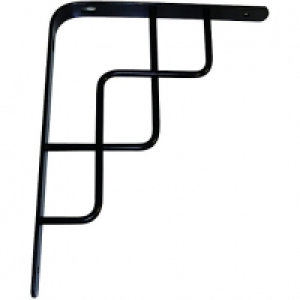 Wickes Roxy Decorative Bracket Black 230x180mm