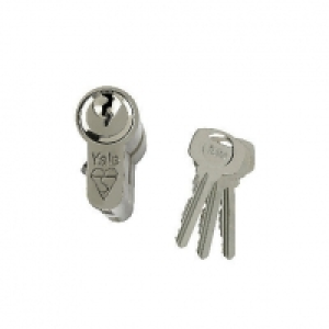 Yale PKM4045-NP British Standard Euro Profile Cylinder Nicke