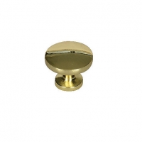 Wickes  Wickes Victorian Knobs Polished Brass Finish 30mm 6 Pack