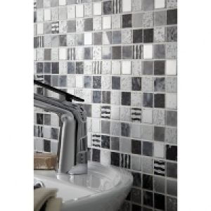 Wickes  Wickes Santiago Mix Mosaic Tile 305 x 305mm