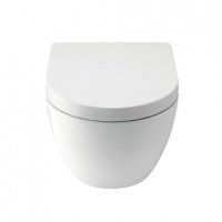 Wickes  Wickes Trento Wall Hung Toilet Pan with Soft Close Toilet Se