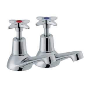Wickes Trade Plus Bath Taps Chrome