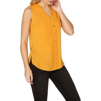 Debenhams Dorothy Perkins Orange sleeveless shirt