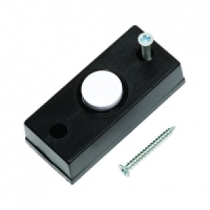 Wickes  Wickes Doorbell Push Black