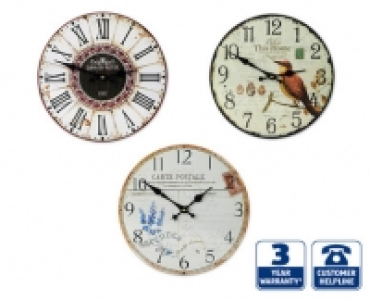 Vintage Wall Clock £4.99