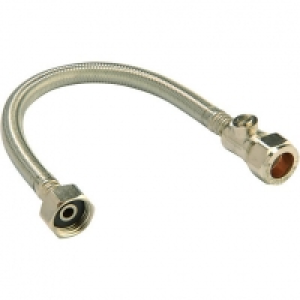 Wickes Flexible Connector With Isolating Valve 22 x 19 x 500