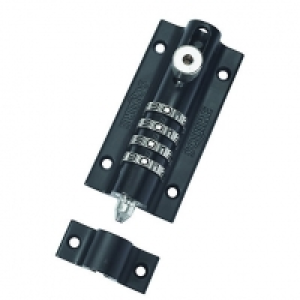 Squire Combination Door Bolt Black 125mm £12.55