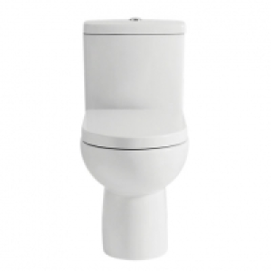 Wickes Phoenix Toilet Pan, Cistern with Soft Close Toilet Se