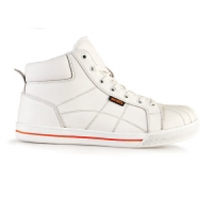 Scruffs Haze High Top Safety Trainer White Size 9 £14.99