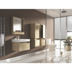 Wickes Mondavio Mirror Wall Unit Aragon Oak 600mm £75.00