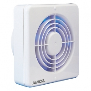Manrose 150mm/6 Standard Fan Blister Pack White