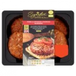 M Signature Pork & Chorizo Quarter Pounde