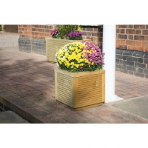 Rowlinson Pressure Treated Ellesmere Square Planter.