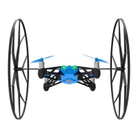 Scan  Parrot Blue Rolling Spider Mini Flying Drone Quadcopter Fact