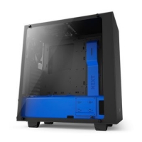 Scan  S340 Elite NZXT Black/Blue Gaming Case with HDMI VR Support