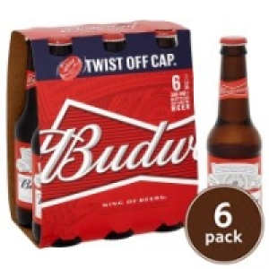 Tesco  Budweiser 6X300ml
