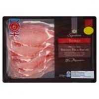 Morrisons  M Signature Smoked Dry Cured British Back Bac