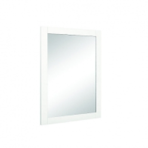 Wickes Frontera Rectangular Framed Bathroom Mirror White £59.00