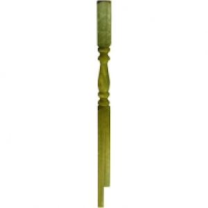 Wickes Colonial Deck Post Notch 80 x 80mm x 1.37m Green