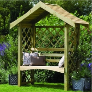 Forest Garden Brahms Arbour Natural