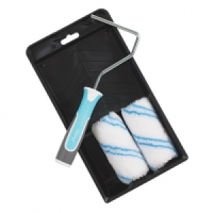 Harris Inspire 4in Jumbo Mini Twin Sleeve Roller Set