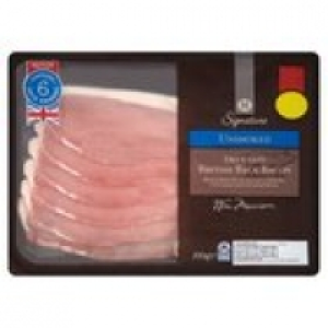 M Signature Unsmoked Dry Cured British Back B
