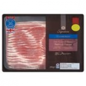 M Signature Unsmoked Dry Cured Streaky Britis