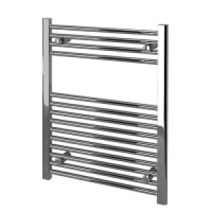 Kudox Towel Radiator 600 x 750mm Straight Chrome £69.99
