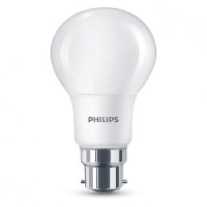 Philips LED A - Shape BC 60W 2700K 6 Pack
