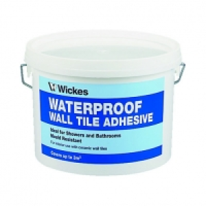 Wickes Waterproof Wall Tile Adhesive 2.5L £9.99