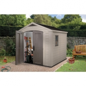 Keter Factor Plastic Double Door Shed 8x8