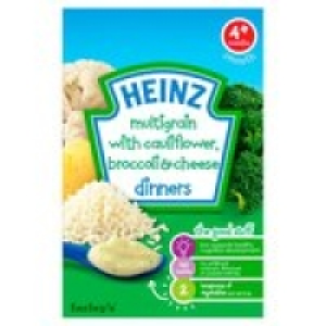 Heinz 4 Mths+ Cauliflower & Broccoli Cheese D £1.75
