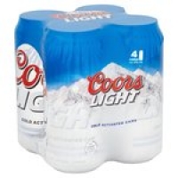 Morrisons  Coors Light Cans