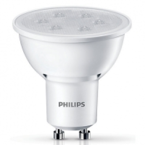 Philips GU10 LED Non-dimmable Spot Bulb 3 Pack 3.5W