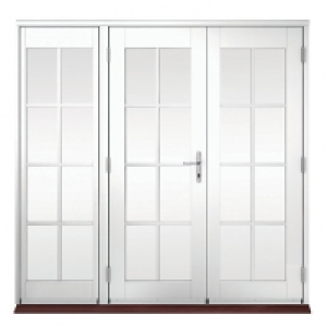 Wickes Coniston Georgian Bar Softwood French Doors 4ft with