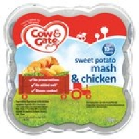 Morrisons  Cow & Gate Steam Sweet Potato Mash with Chick
