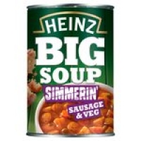 Morrisons  Heinz Big Soup Sausage & Vegetable