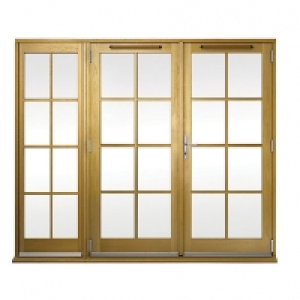 Wickes Albery Georgian Bar Solid Oak Laminate French Doors 6